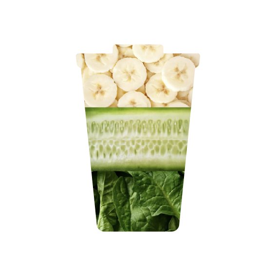 Banana Cucumber Spinach