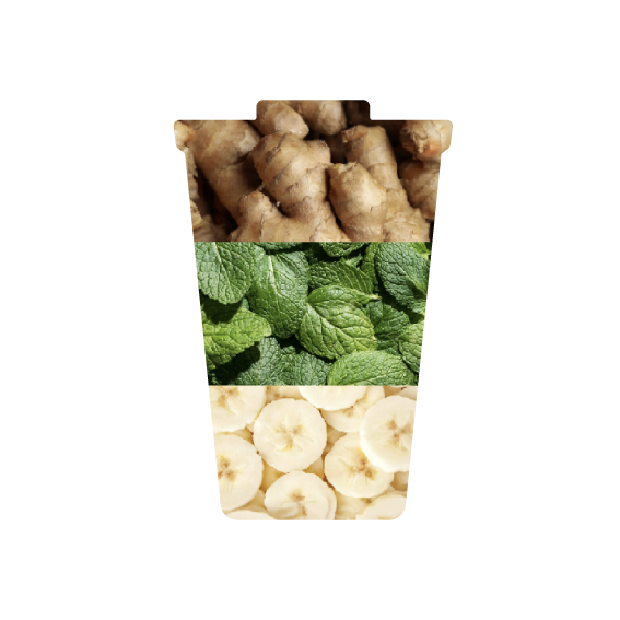 Ginger Root Mint Banana