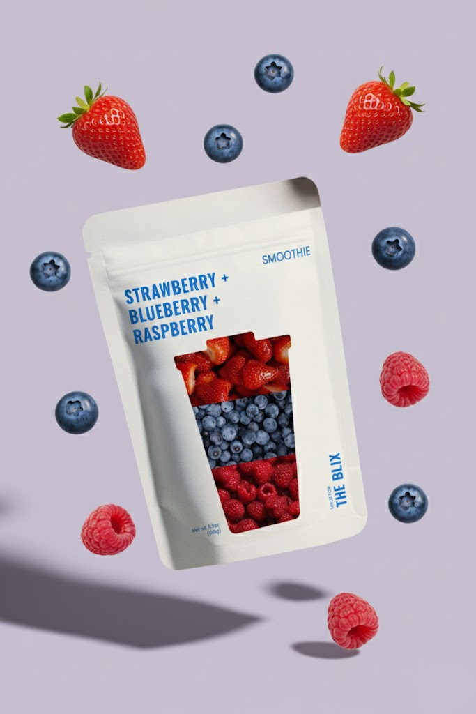 Strawberry, Blueberry, raspberry